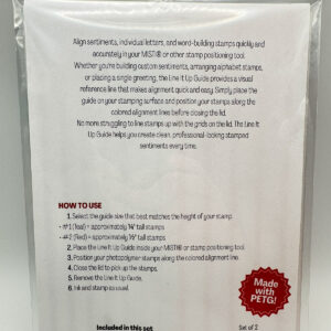 Line It Up Full-Size Stamp Alignment Guides – Set of 2