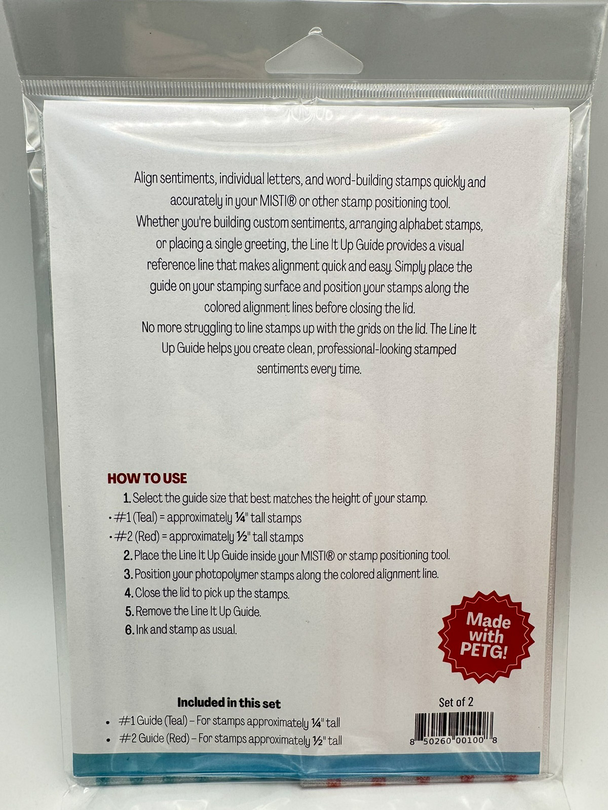 Line It Up Full-Size Stamp Alignment Guides – Set of 2 - Image 3