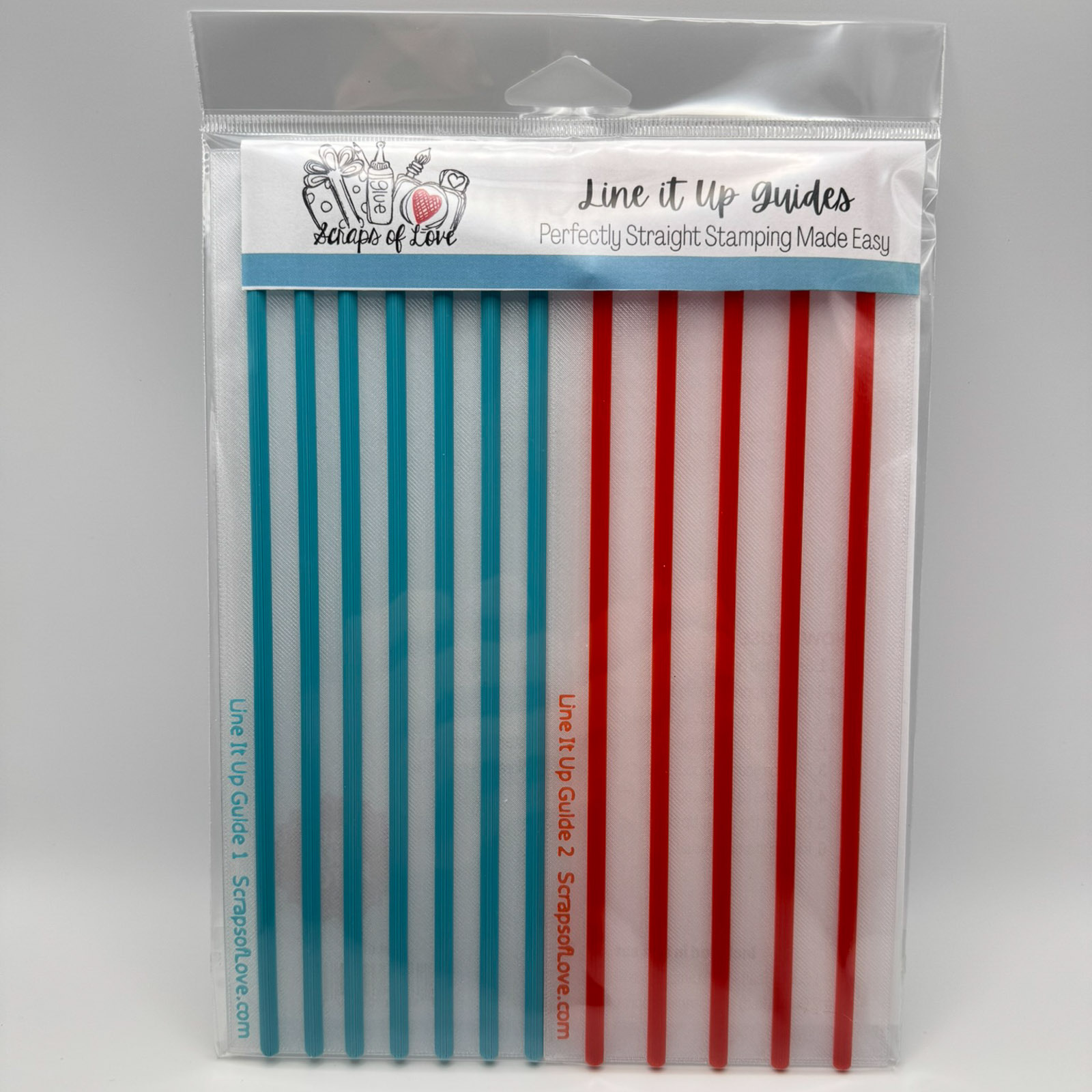Line It Up Full-Size Stamp Alignment Guides – Set of 2 - Image 2