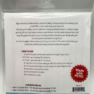 Line It Up MINI Stamp Alignment Guides – Set of 2