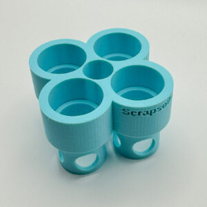 Stickles Holder – 4-Bottle Upside-Down Storage Stand