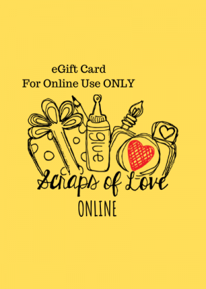 Scrapsoflove.com Online Gift Card