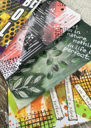 August 10th – Intro to Mixed Media with Lynne