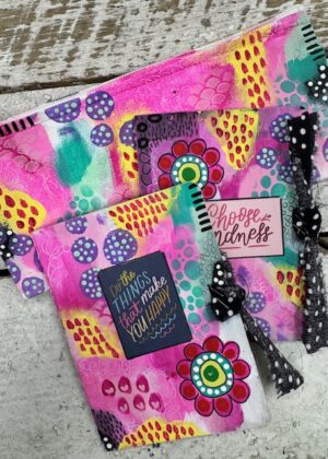 May 26th – Mixed Media Pencil Bag & Two Notebooks with Leslie (pre-order by 05/23)