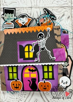 October 12th – Halloween Junk Journal Paper Bag Book with Leslie (pre-order by 10/09)