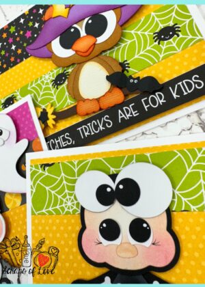 October 23rd – Halloween Sweeties Paper Piecing Cards with Leslie (pre-order by 10/20)