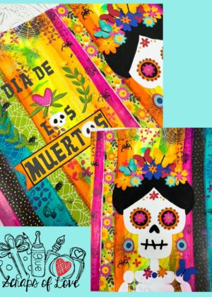 October 13th – Day of the Dead Art Journal with Leslie (pre-order by 10/10)