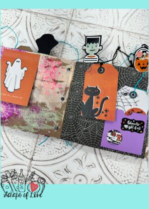 October 12th – Halloween Junk Journal Paper Bag Book with Leslie (pre-order by 10/09)