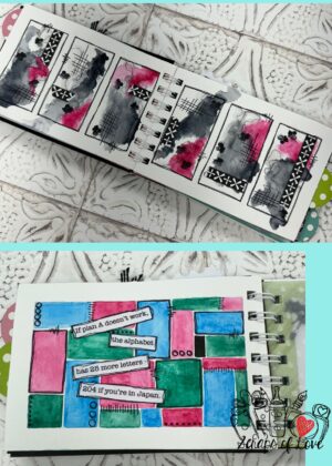 October 5th – Mixed Media Art Journal 4×6 with Lynne (pre-order by 10/02)