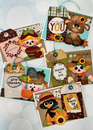 November 13th – Give Thanks Paper Piecing Cards (pre-order by 11/10)