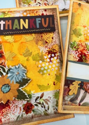 November 16 – Autumn Blessings Mixed Media Cards (pre-order by 11/13)