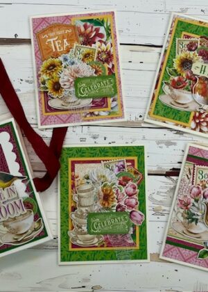 Retreat Class – Graphic 45 Seasons to Celebrate Cards with Folio