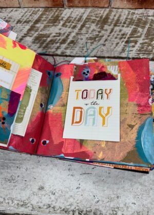 February 15th – Mixed Media “For the Record” Paper Bag Junk Journal (pre-order by 02/12)