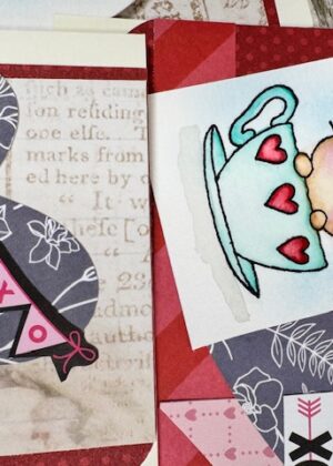 February 11th – Valentine Bunnies Watercolor Cards (pre-order by 02/08)