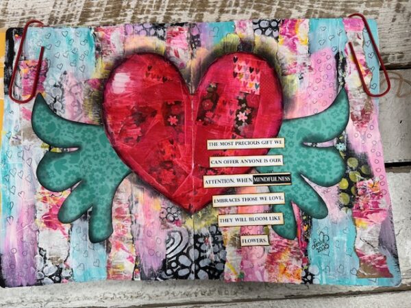 February 16 - Mixed Media Art Journal (pre-order by 02/13)