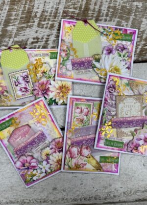 March 30th – Spring in Bloom Mixed Media Cards (pre-order by 03/28)