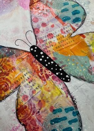 March 16th – Butterfly Mixed Media Art Journal (pre-order by 03/14)