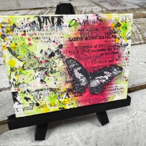 Spring Mixed Media Mini Canvas March 8th (pre-order by 03/05)