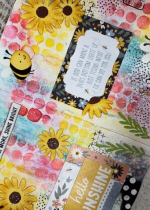 June 29th –  Mixed Media Art Journal with Leslie (pre-order by 06/27)