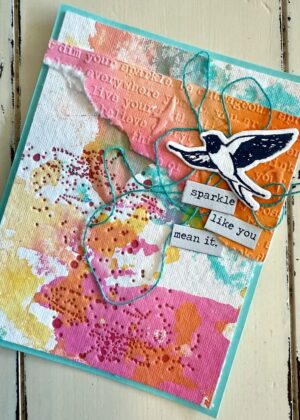 July 26th 10:30am- Dina Wakley Mixed Media Cards