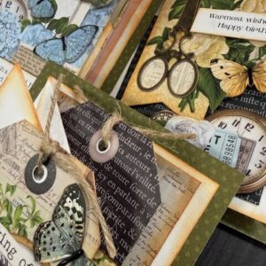 Junk Drawer Fancy Fold Card Making Class – Simple Vintage Junk Drawer on February 27th