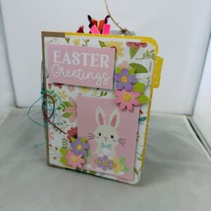 Easter Mixed Media Mini Book March 21st (pre-order by 03/18)