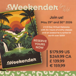 Reservation for the Kit for the Weekender Virtual Classes from Spellbinders