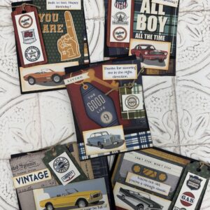 Classic Cars Masculine Cards, May 30th Pre-order by 05/27 AM