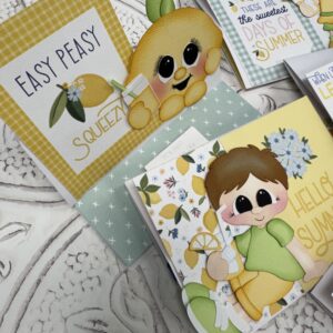 Summer Lemonade Paper Piecing Cards with Leslie, May 16th pre-order by 05/13
