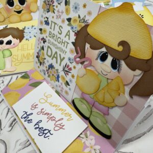 Summer Lemonade Paper Piecing Cards with Leslie, May 16th pre-order by 05/13