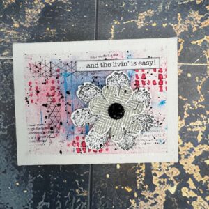 Summer Mixed Media Mini Canvas with Lynne, May 16th, pre-order by 05/13