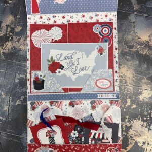America the Beautiful Folio Class | June 14 | Scraps of Love (pre-order by 06/12)