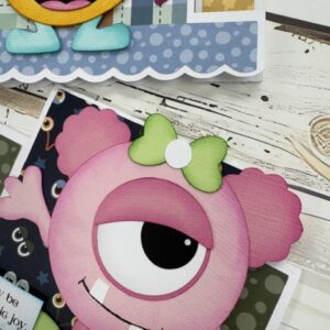 Birthday Monsters Paper Piecing Card Class | Scraps of Love Peoria AZ – June 24th