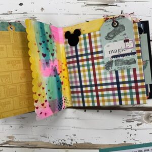 Disney Mixed Media Junk Journal Class in Peoria AZ | Scraps of Love – June 27th