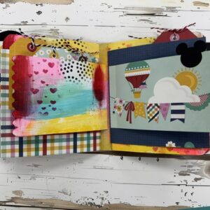 Disney Mixed Media Junk Journal Class in Peoria AZ | Scraps of Love – June 27th