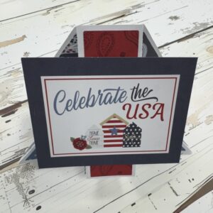 Land of the Free Patriotic Fancy Fold Card Class | Scraps of Love Peoria AZ – June 20th