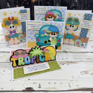 Sunshine & Smiles Paper Piecing Card Class | Scraps of Love Peoria AZ – June 17th