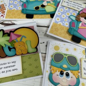 Sunshine & Smiles Paper Piecing Card Class | Scraps of Love Peoria AZ – June 17th