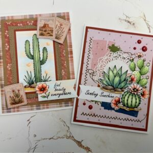 Wild & Free Stamp Set by Samantha Labonte | 4×6 Desert Photopolymer Stamps