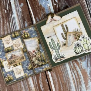 Wild & Free Desert-Themed Paper Bag Album Workshop July 25th