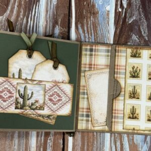 Wild & Free Desert-Themed Paper Bag Album Workshop July 25th