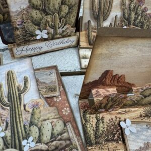Wild and Free Fancy Fold Cards Class | Desert-Themed Handmade Card Making July 15th