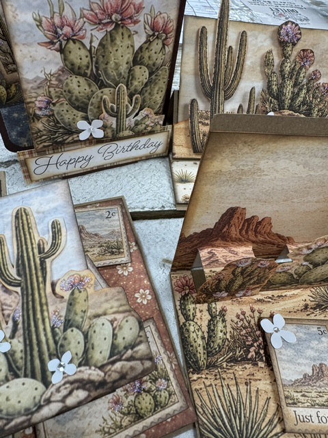 Wild and Free Fancy Fold Cards Class | Desert-Themed Handmade Card Making July 15th - Image 2