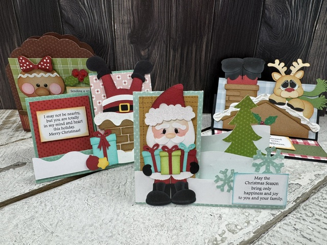 Christmas in July Paper Piecing & Fun Fold Cards, Peoria, AZ July 25th