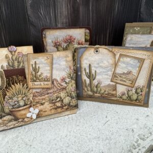 Wild and Free Fancy Fold Cards Class | Desert-Themed Handmade Card Making July 15th