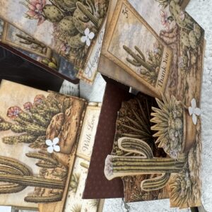 Wild and Free Fancy Fold Cards Class | Desert-Themed Handmade Card Making July 15th