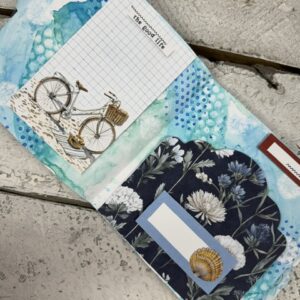 Sand and Sea Travel Folio Workshop | Mixed Media Mini Album Class July 24th