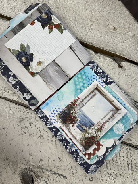 Sand and Sea Travel Folio Workshop | Mixed Media Mini Album Class July 24th - Image 4