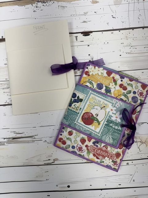Folio Friday with Michele | Monthly Mini Folio & Memory Keeping Workshop July 10th