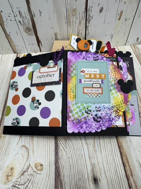 Halloween Mouse Pal Mixed Media Book Class | Scraps of Love | September 12 - Image 2